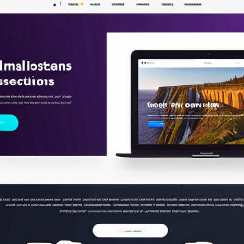Home 4 **Modern website landing page showcasing clean code, vibrant UI, and JAMstack architecture, Swedish design, professional.**