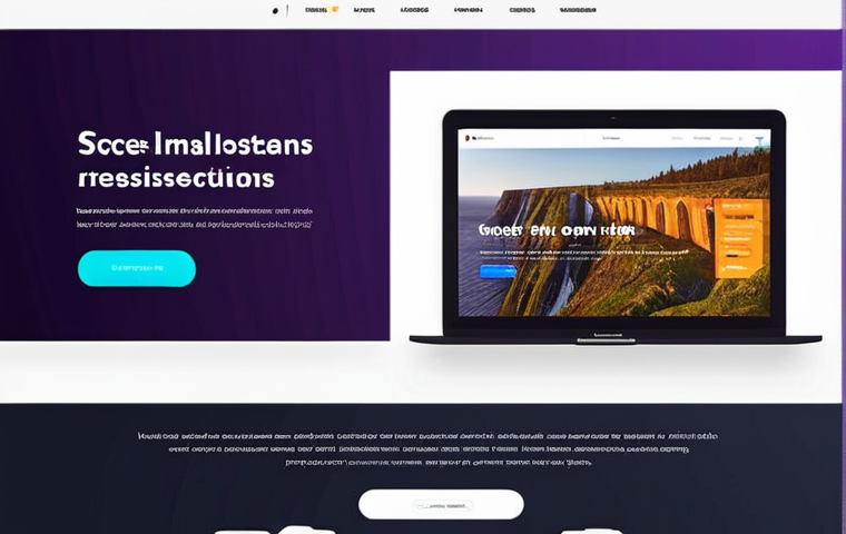 **Modern website landing page showcasing clean code, vibrant UI, and JAMstack architecture, Swedish design, professional.**