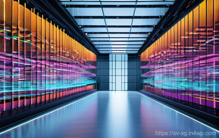 JAMstack 아키텍처의 데이터 통합 방법 - **Prompt: "A vibrant, intricate network of glowing digital lines representing seamless data integrat...