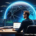 Home 10 JAMstack 아키텍처의 배포 과정 이해하기 - **Prompt 1: The Blazing Fast Future of Web Development**
"A vibrant, dynamic illustration depict...